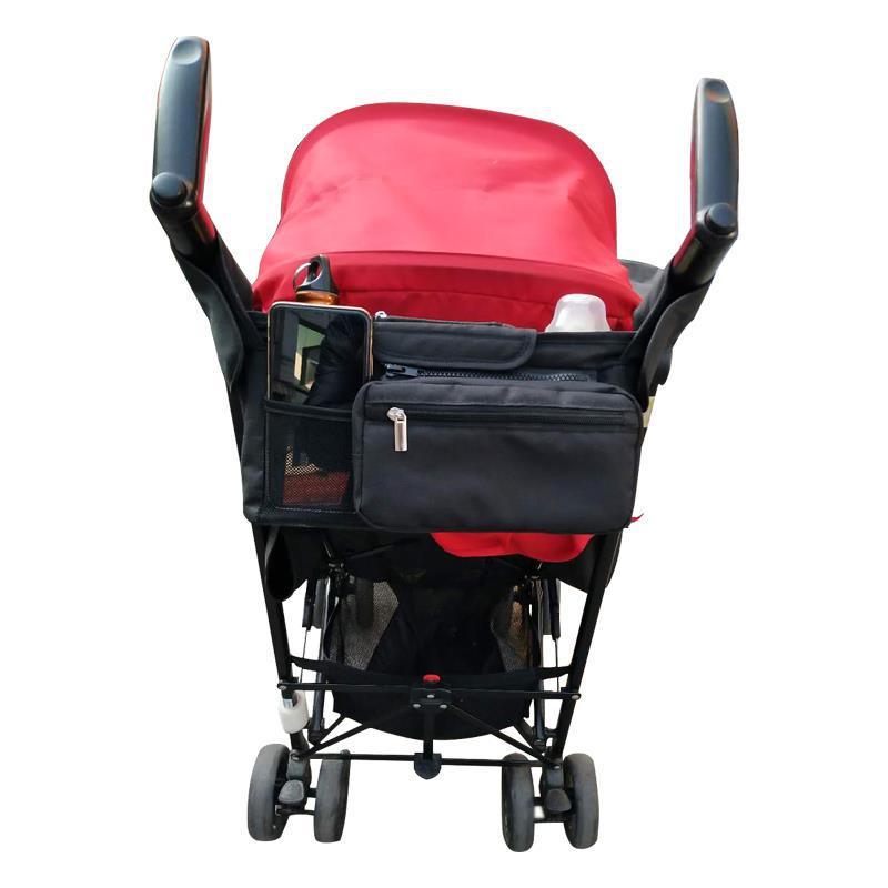 Waterproof Stroller Organizer Bag – Universal, Cup Holders