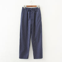 Navy Grid Thin