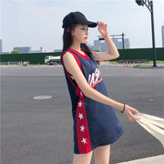 Tops, female, summer basketball, street style, vest