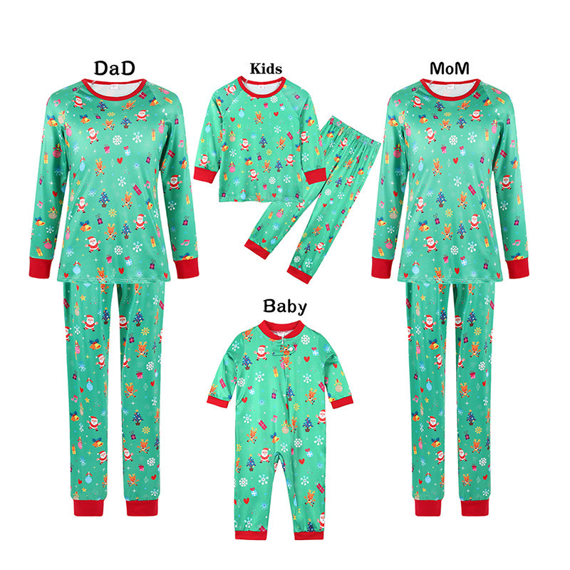 Autumn And Winter New Home Clothes Plaid Parent-child Suit