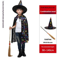 80 Gold cape Wizard hat  br