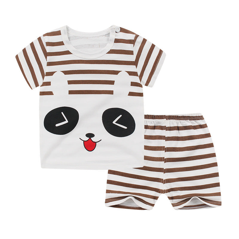 Baby Short Sleeve Outfit Set – Lightweight & Comfortable Daily Wear