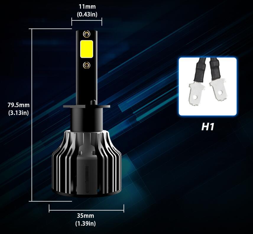 Car LED Headlight Bulbs 6000K Auto Headlamp Kit