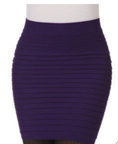 Women’s High-Waist Mini Skirt – Summer Thin Candy-Color A-Line