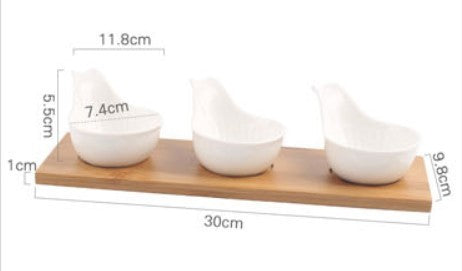 Ceramic Dried Fruit Dish Dish Plate