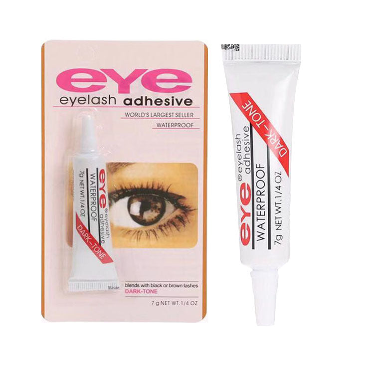 Waterproof Clear & Black Eyelash Glue – Strong Hold Strip Lash Adhesive