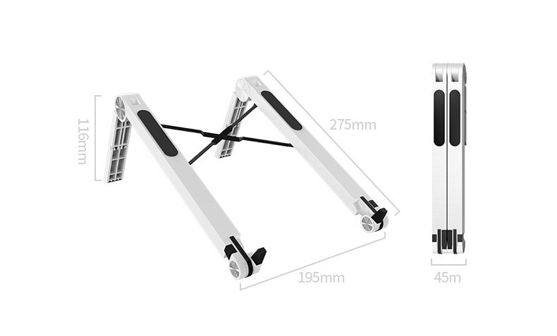 Notebook Computer Stand – Foldable and Adjustable