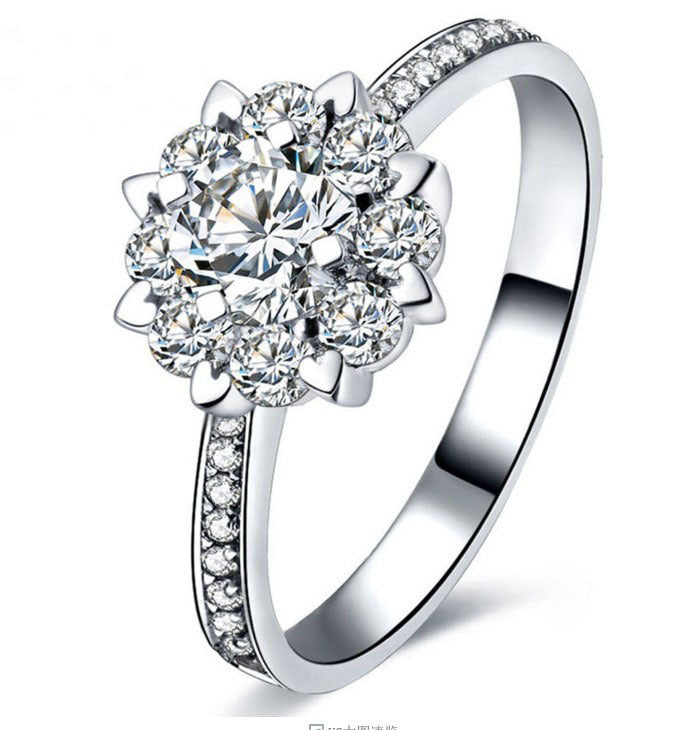 Elegant 18K Gold Micro Carat Engagement and Wedding Ring with Diamond and Zircon Accents – Delicate Proposal Ring for Women