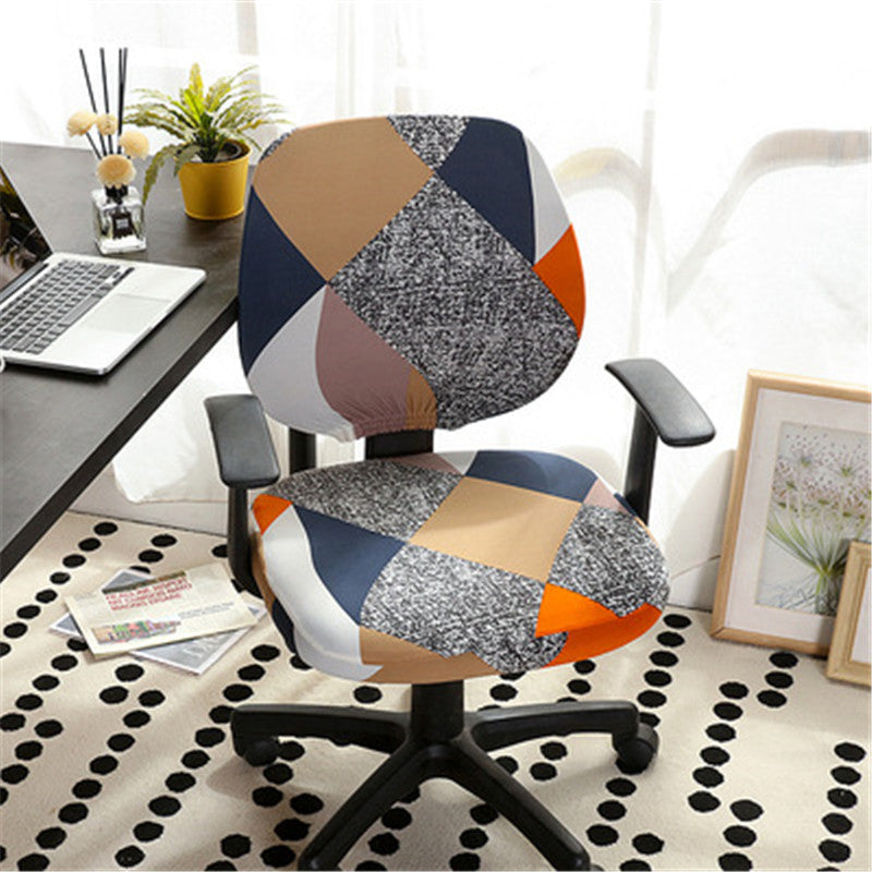 Modern Pastoral European-American Style Office Computer Chair Cover