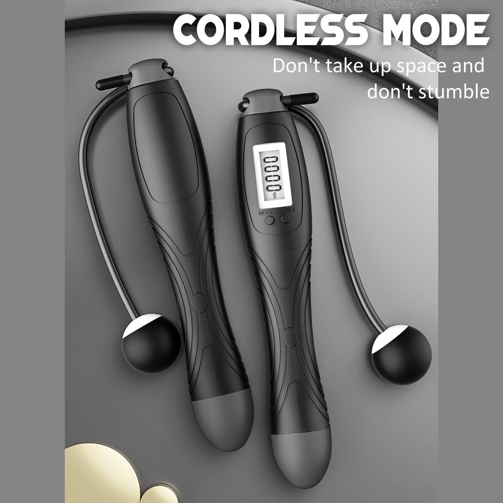Cordless Electronic Skipping Rope Fitness Jump Rope