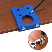 Door Hinge Opening Locator Auxiliary Plate