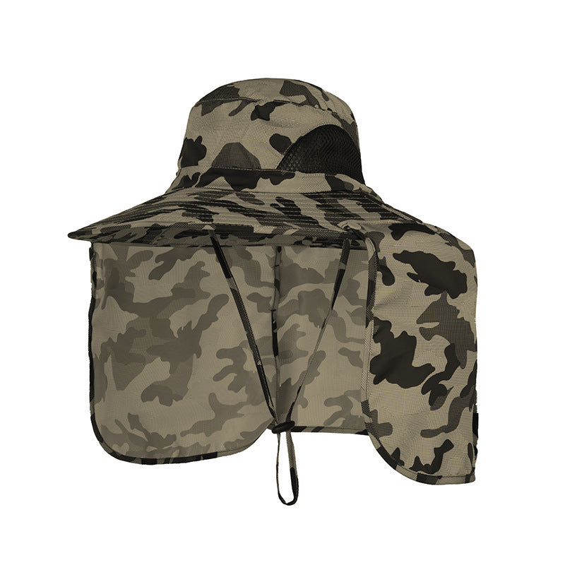 Summer Fisherman Hat Outdoor Sun Protection Men And Women Quick-drying