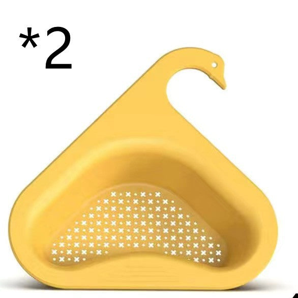 Stainless Steel Sink Hanging Fruit And Veggie Drain Basket