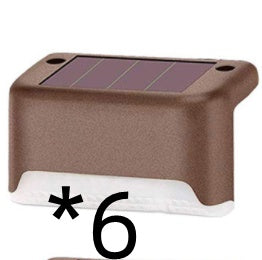 Solar Outdoor Courtyard Lamp Staircase Wall Lamp