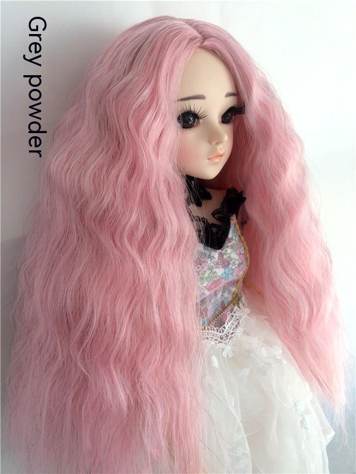 Synthetic Fiber Doll Wigs For Small Cloth Dolls Nontoxic