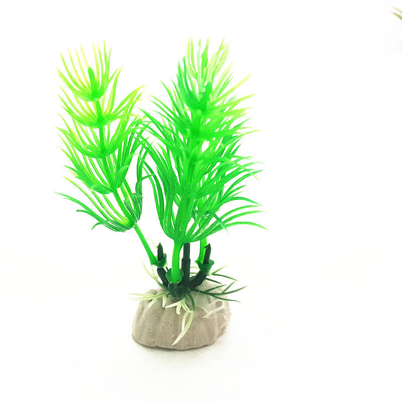 Aquarium Simulation Tank Landscaping Ornaments Plant