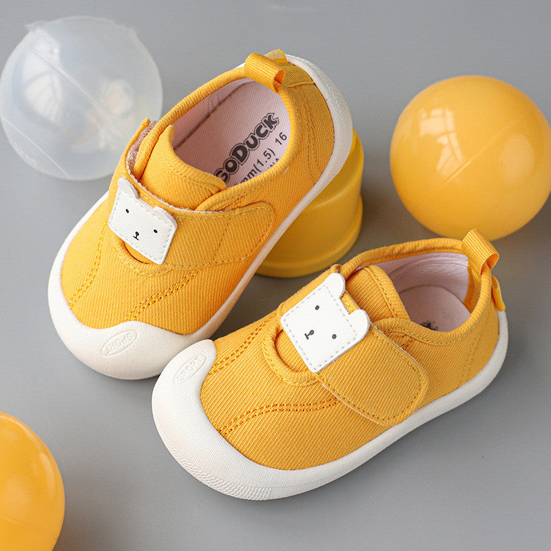 Toddler Shoes Boys And Babies Spring And Autumn Soft Bottom Girls Cotton Breathable Shoes