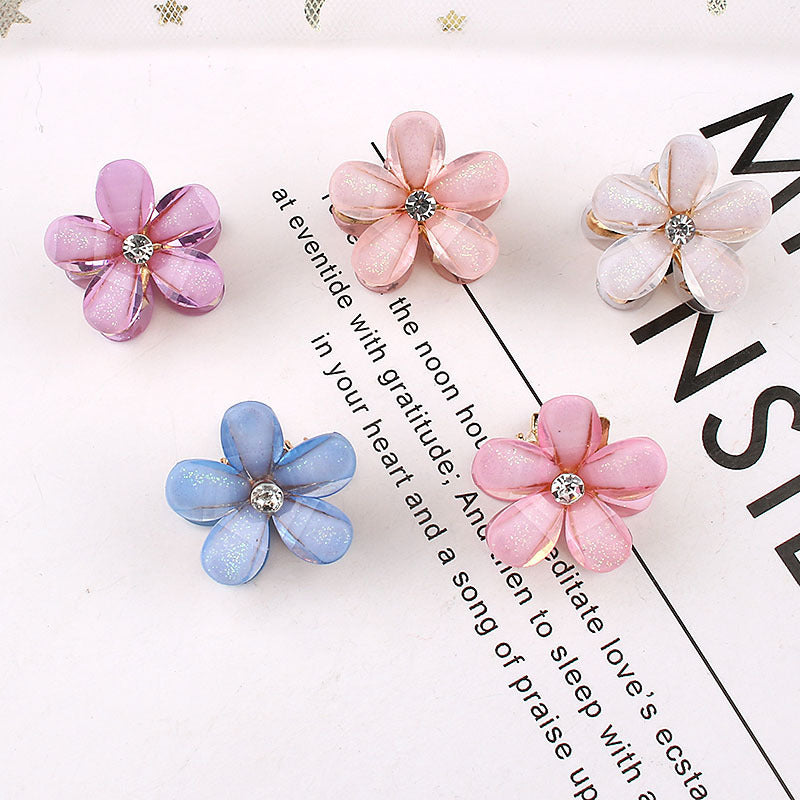 Mini Flowers Small Hair Accessory Hair Accessories Trumpet Simplicity