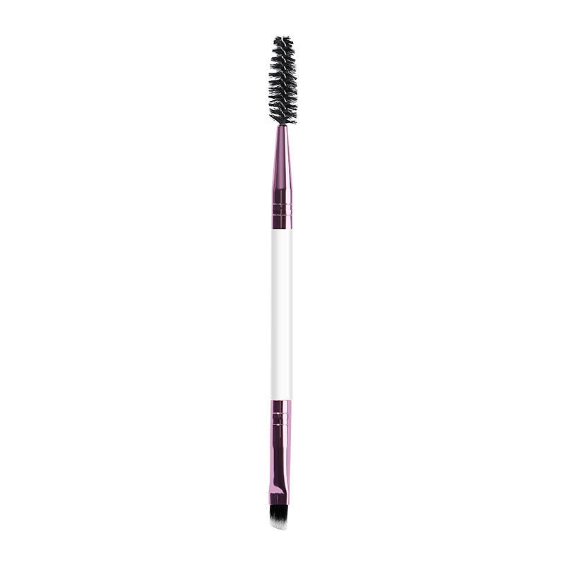 Spiral Angled Makeup Double Ended Eyebrow Brush