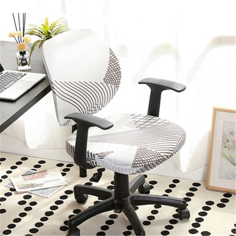 Modern Pastoral European-American Style Office Computer Chair Cover
