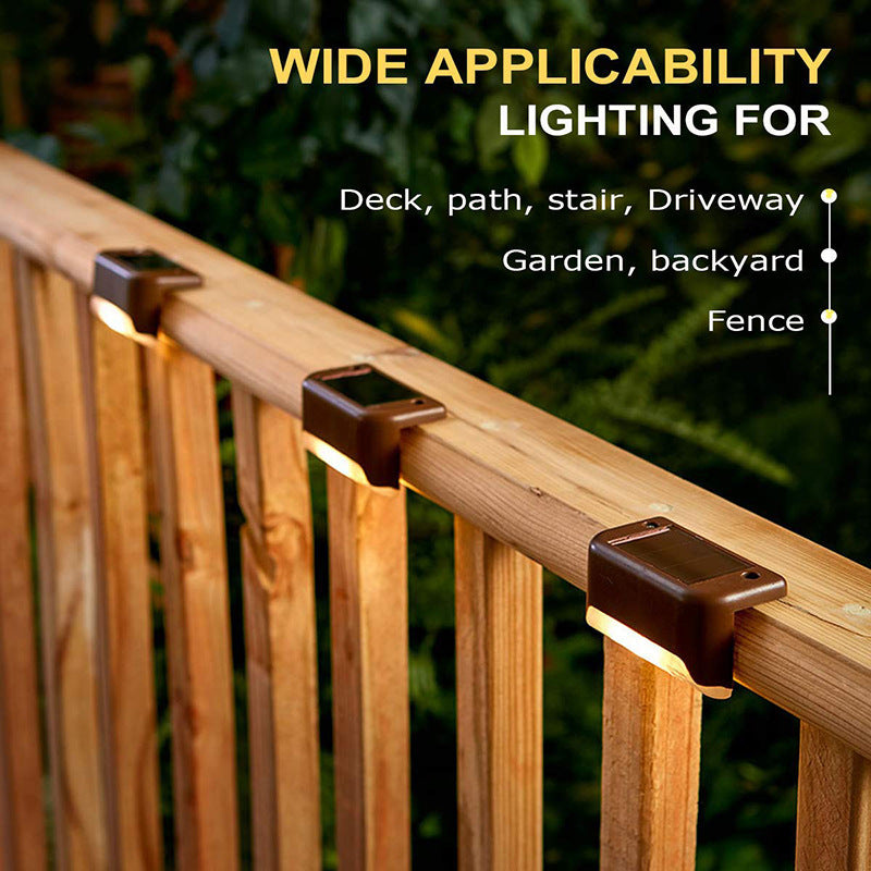 Solar Outdoor Courtyard Lamp Staircase Wall Lamp
