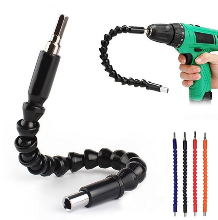 1/4" Hex Flexible Drill Bit Extension – Bendable Shaft, Magnetic