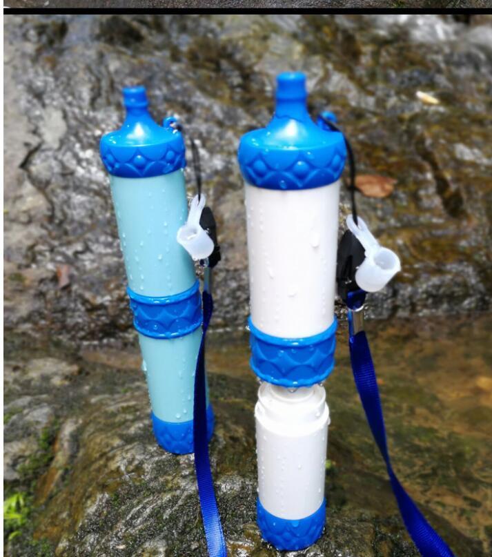 Ultrafiltration Portable Water Purification Straw – Outdoor Pressurized Filter with Replaceable Membrane for Camping & Survival