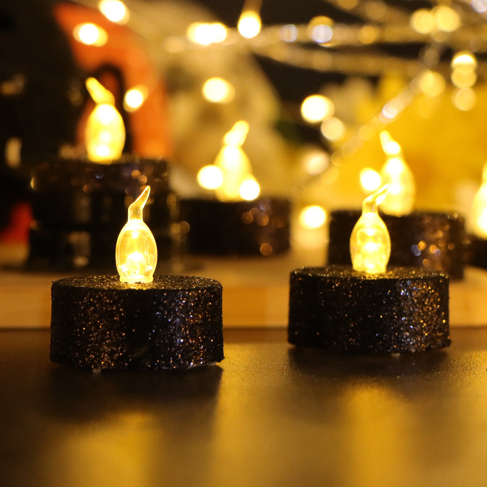 LED Electronic Candle Color Housing Atmosphere Decorative Light