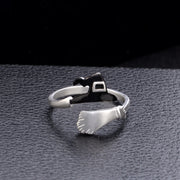 Halloween Witch Hat Ring – Spooky Costume Jewelry Accessory