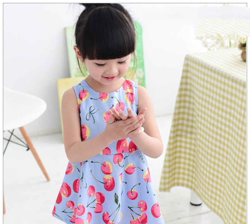 Sleeveless Vest Children's Dress