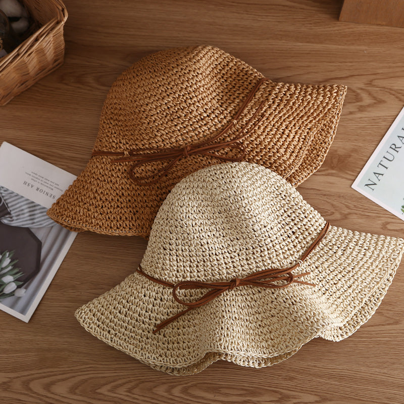Large Brim Sun Protection Bucket Hat