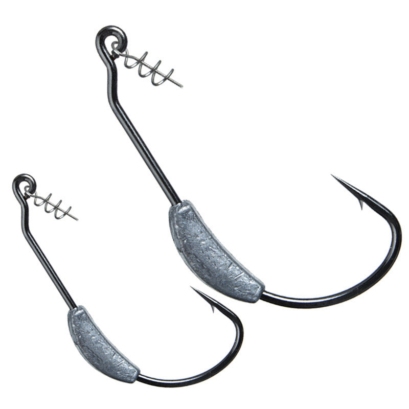 Bare Ribbon Lead Wide Curved Handle Hook