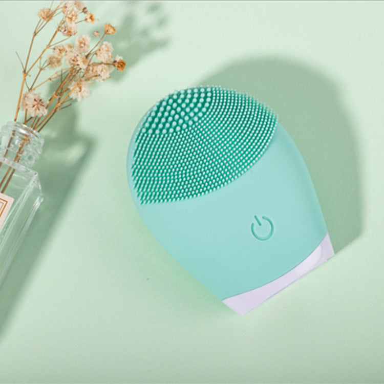 Silicone Ultrasonic Facial Cleanser For Deep Cleaning
