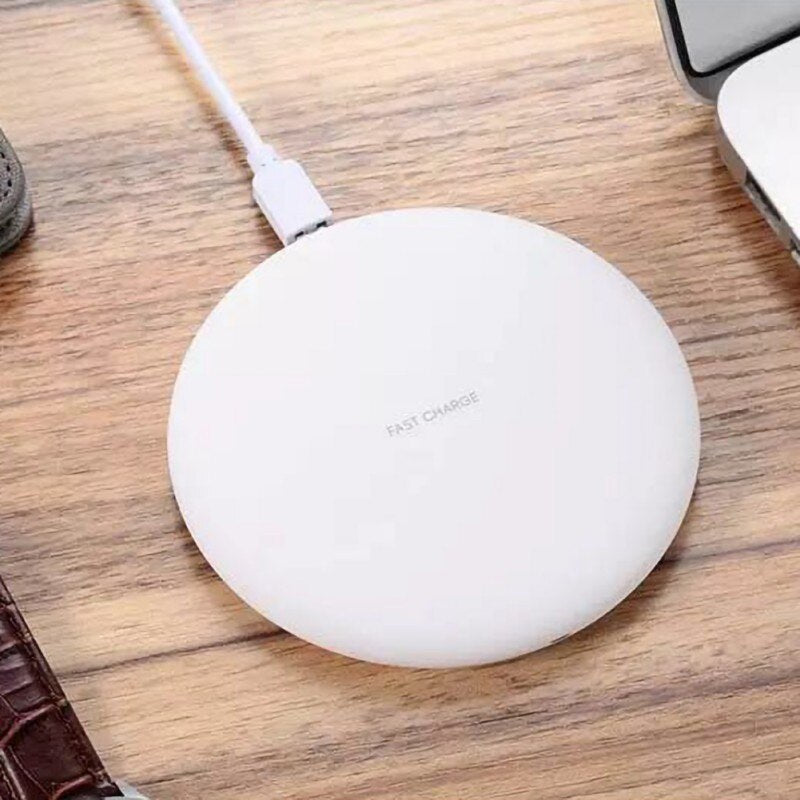 Wireless Charger – 15W Fast Qi Charging Pad for iPhone & Android, USB-C, Case-Friendly
