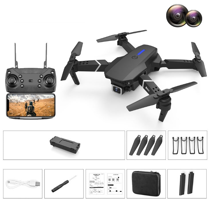 4K Dual-Camera RC Airplane Toy – FPV Aerial Photography