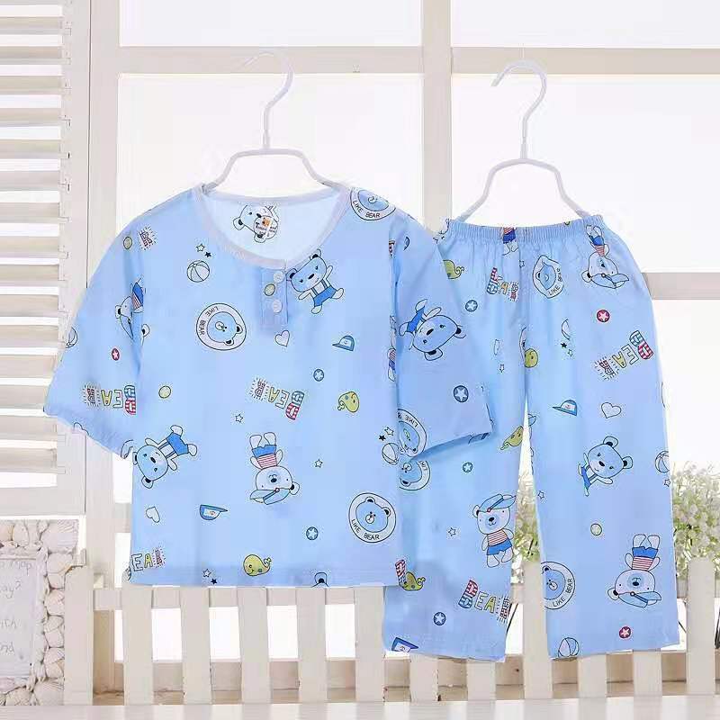 Baby Air-Conditioned Pajamas – Soft & Breathable Sleepwear for All Seasons