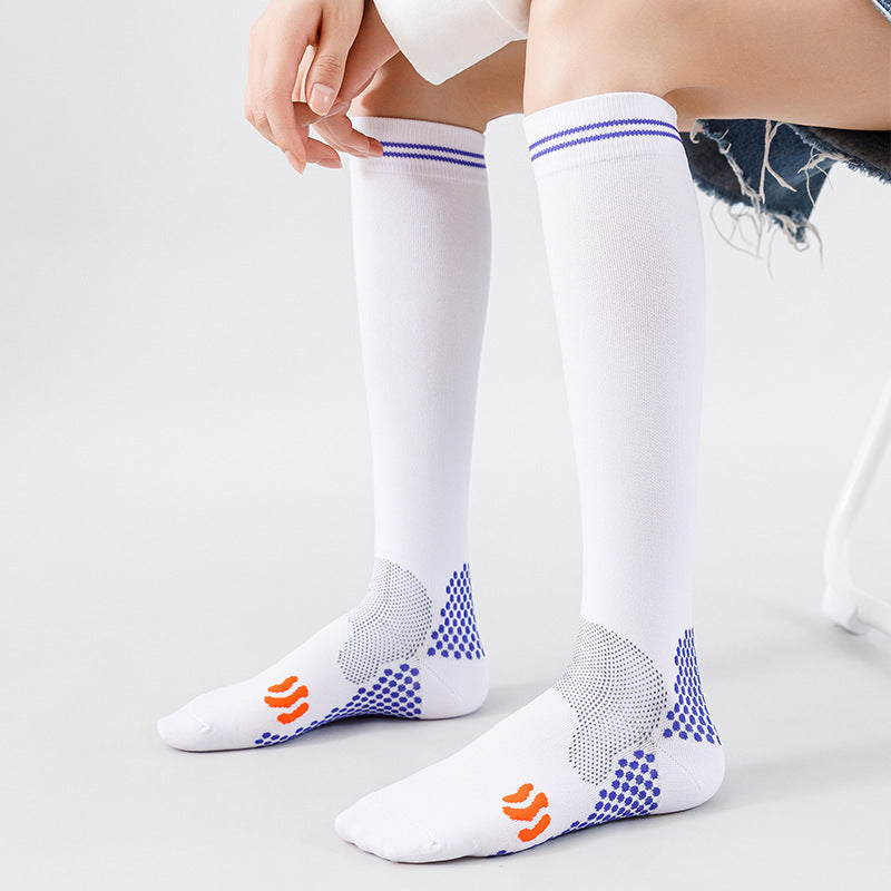 Men's and Women's Nylon Football Compression Socks