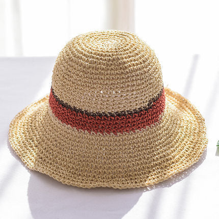 Women's Summer Foldable All-match Handmade Straw Hat