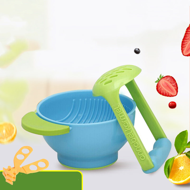Baby Grinding Bowl – Food Preparation Set for Infant Feeding