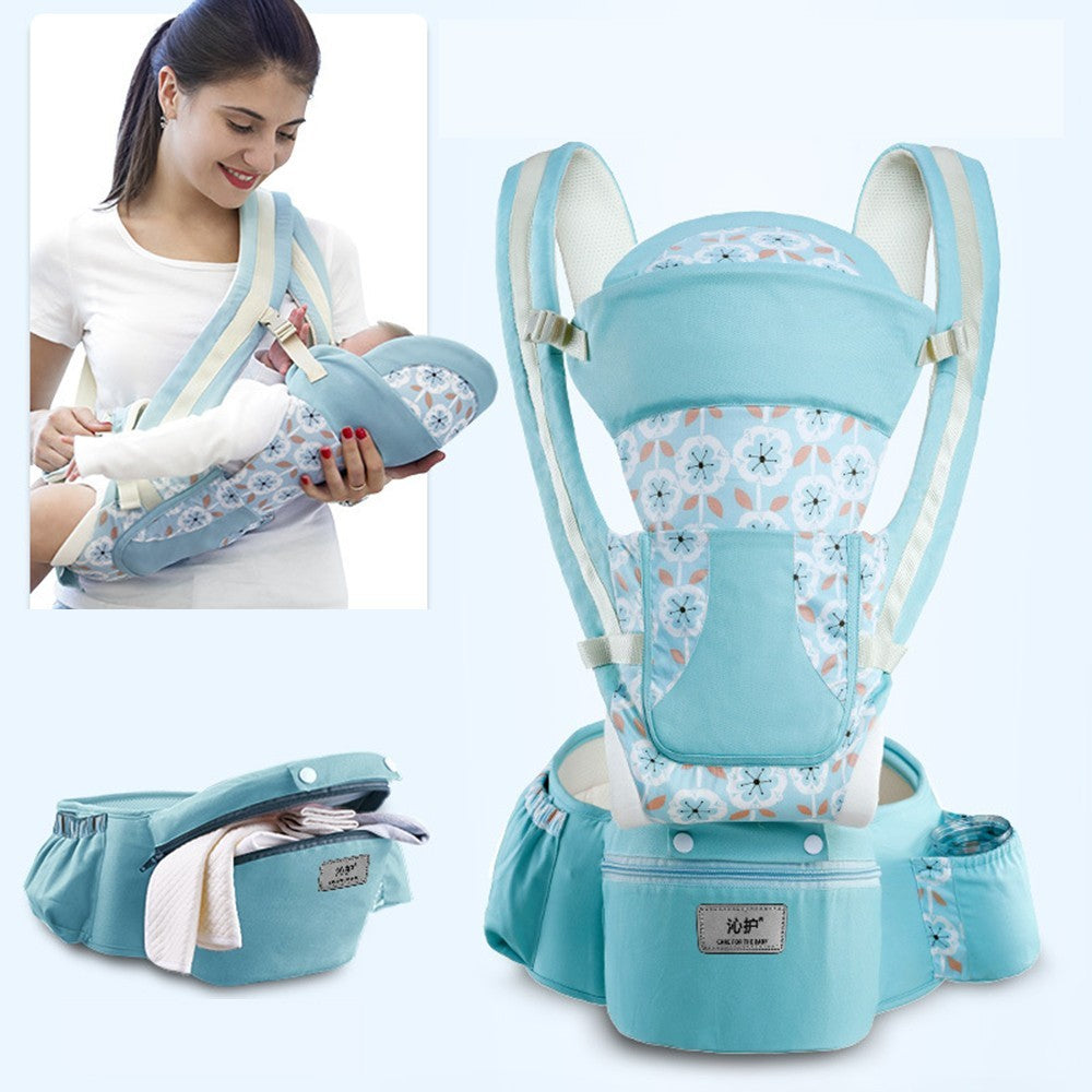 Baby Carrier with Waist Stool – Breathable and Multifunctional