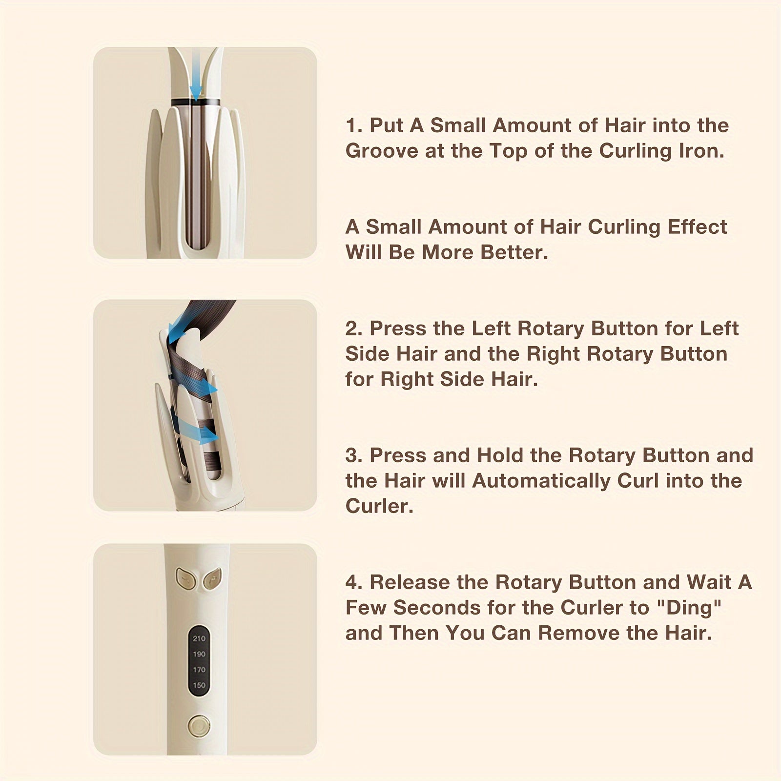 Automatic Hair Curler – Quick Styling Curling Tool for Women