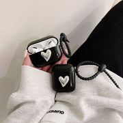 Earphone Sleeves Protective Shell Creative Electroplating Love
