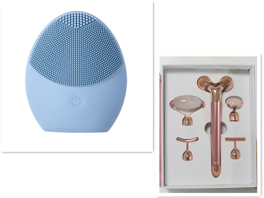 Silicone Ultrasonic Facial Cleanser For Deep Cleaning