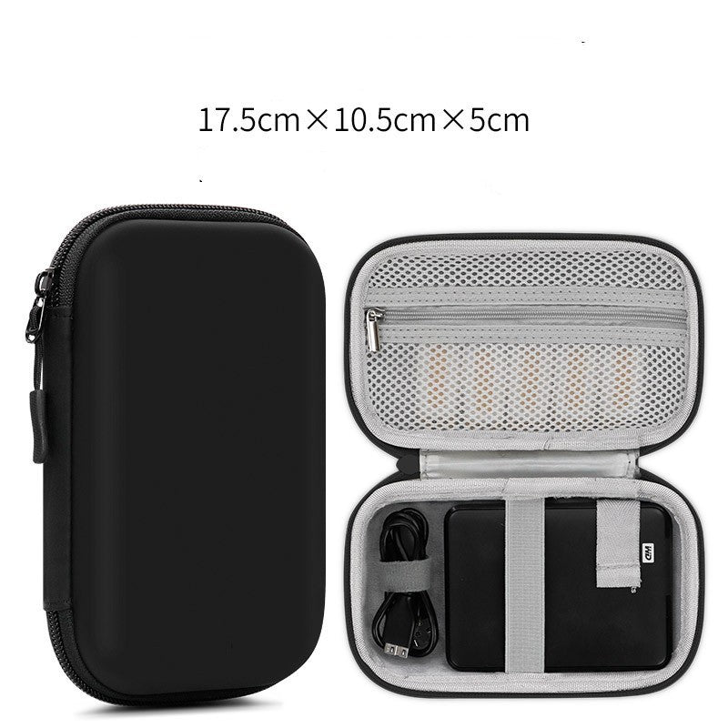 Leather Mobile Hard Disk Digital Storage Bag