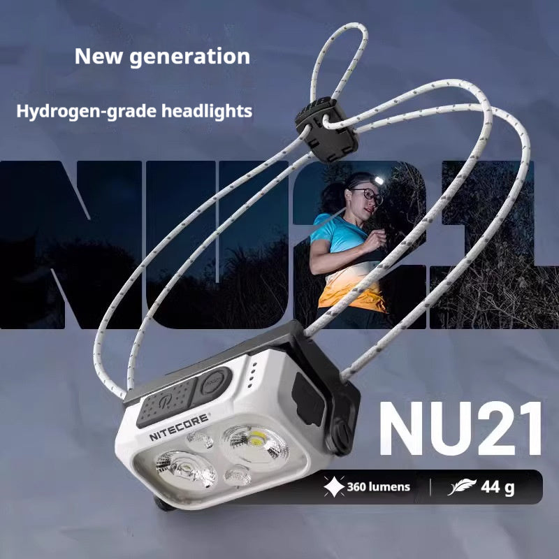 Lightweight Off-road Running Headlight Charging Outdoor Night Running Maintenance Work Light