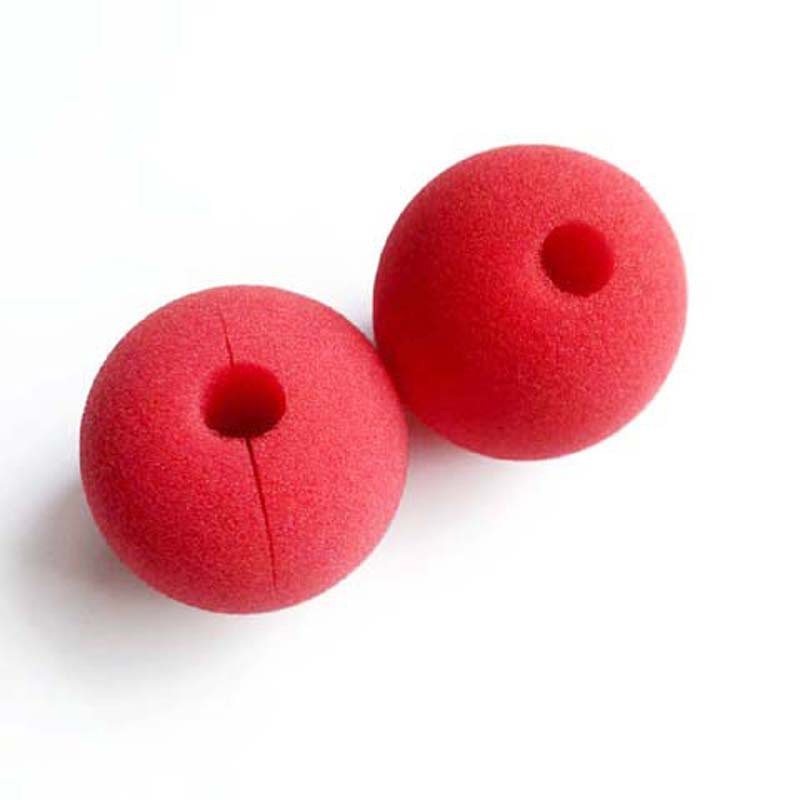 Clown Nose and Wig Set – Funny Red Big Nose Costume Props for Halloween, Children’s Day, and April Fool’s Day