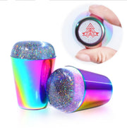 Silicone Nail Art Stamper For Nail Stamping Easy Use