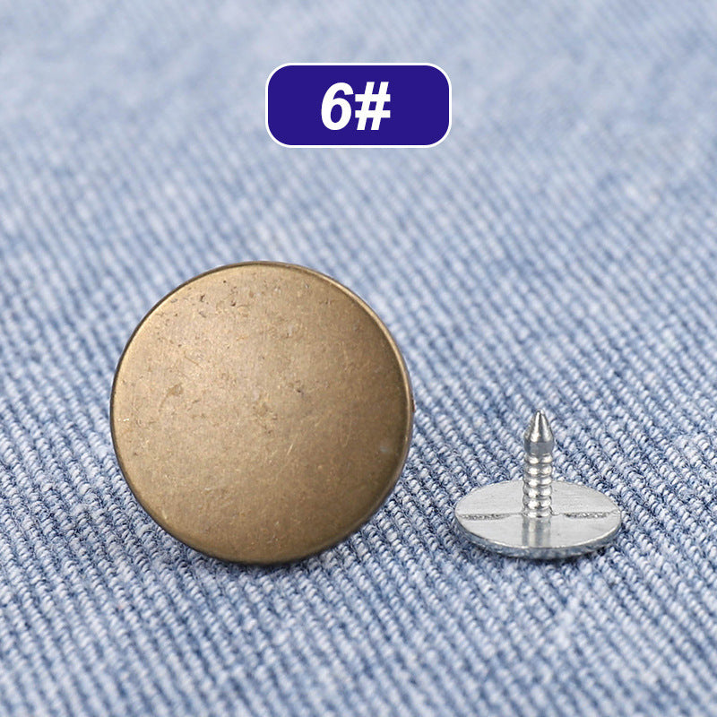 Adjustable Jeans Buttons – No-Sew Waist Adjustment Tool