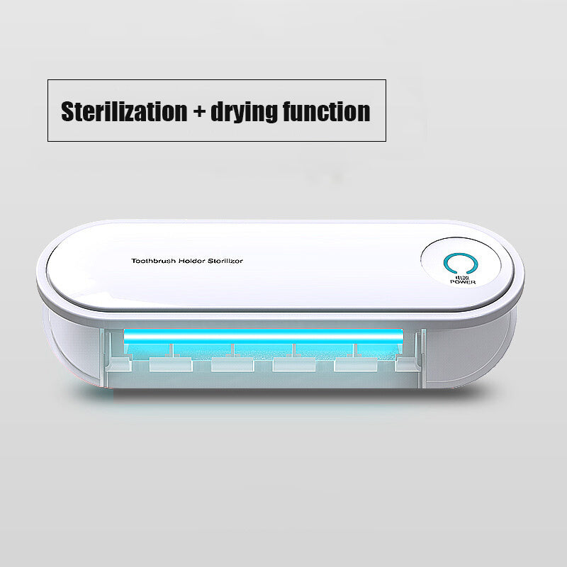 Toothbrush Sterilizer – UV Light Sanitizer for Bathroom Hygiene