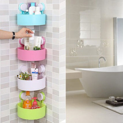 Bathroom Corner Shelf – Space-Saving Wall-Mounted Storage Rack